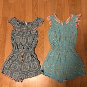 “Matilda Jane” rompers size 10 (Read Description)
